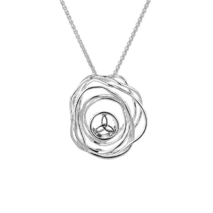 SS Celtic Inspired Cradle of Life Necklace
Sterling Silver Keith Jack Cradle of Life Necklace
Chain Length 18'