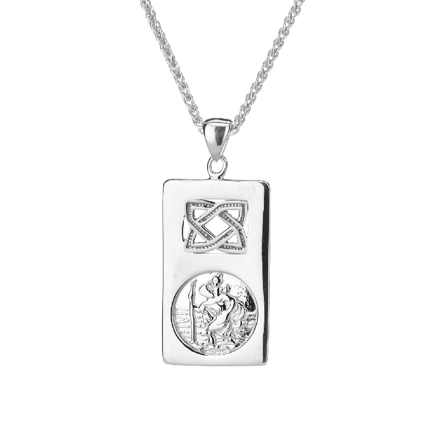 SS Keith Jack St. Christopher Necklace
Sterling Silver Keith Jack St.Christopher Necklace
Chain Length 18'