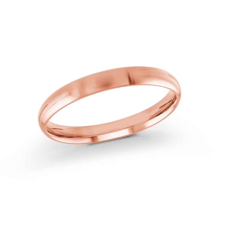 10KR Malo Classic Collection Comfort 3mm Band
Malo 10K Rose Gold Comfort Band
Thickness 1.4mm Comfort Fit
Width 3mm
Finger Size 6