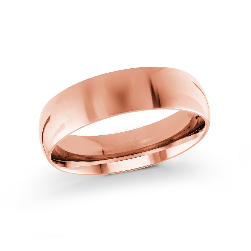 10KR Malo Classic Collection Comfort 6mm Band
Malo 10K Rose Gold Comfort Band
Thickness 1.4mm Comfort Fit
Width 6mm
Finger Size 8