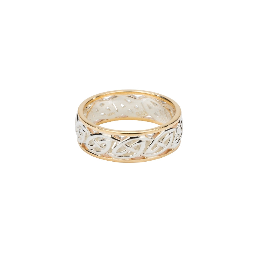 SS & 10KY Keith Jack Window to the Soul Ring
Sterling Silver & 10K Yellow Gold Keith Jack Window to the Soul 'Ness' Ring
Finger Size 8