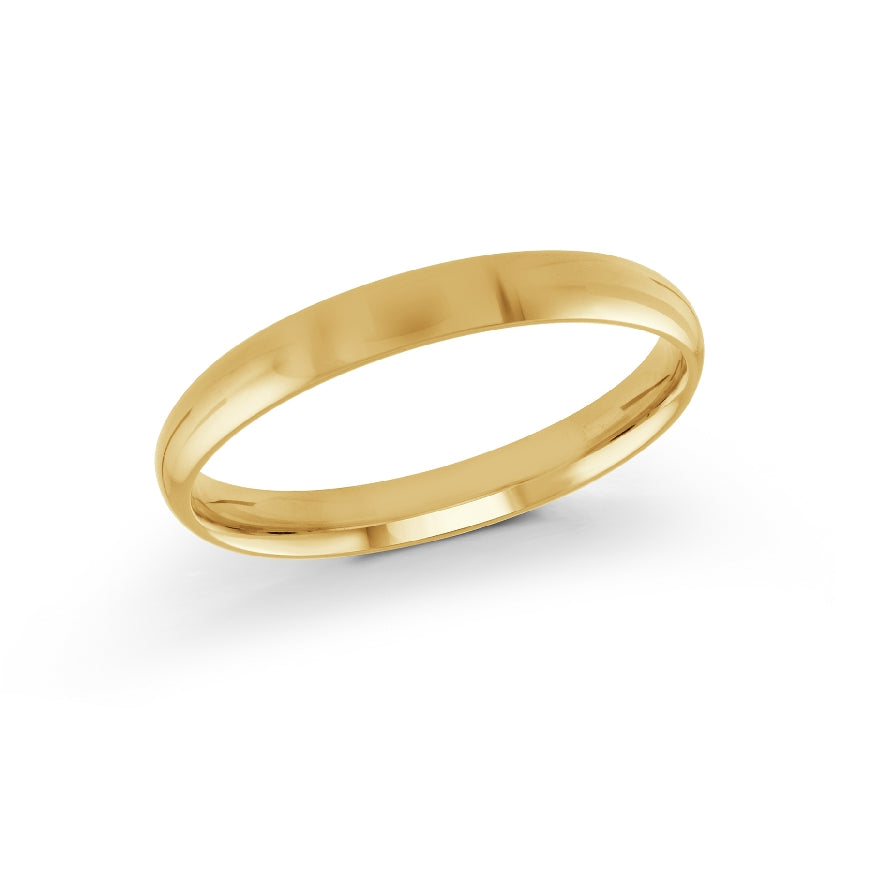 10KY Malo Classic Collection Comfort 3mm Band
Malo 10K Yellow Gold Comfort Band
Thickness 1.4mm Comfort Fit
Width 3mm
Finger Size 5