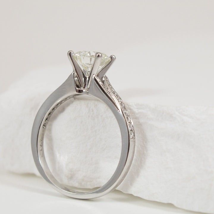 14KW Roman & Jules 1.25CT Diamond Engagement Ring