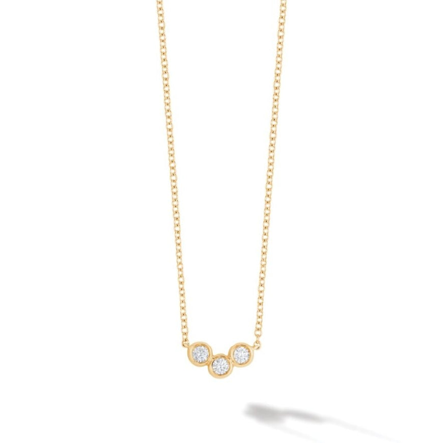 18KY Birks 'Iconic' 'Splash' Diamond Necklace
18K Yellow Gold Birks 'Splash' Natural Diamond Necklace
0.11 Total Natural Diamond Weight
Chain Length 18' (Adjustable)