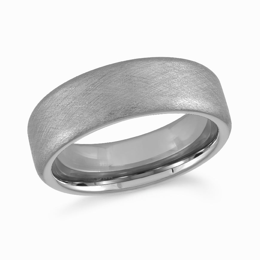 Malo Scratched Tungsten Alternative 7mm Band
Malo Tungsten Alternative Band
Scratched Finish
Width 7mm
Finger Size 11