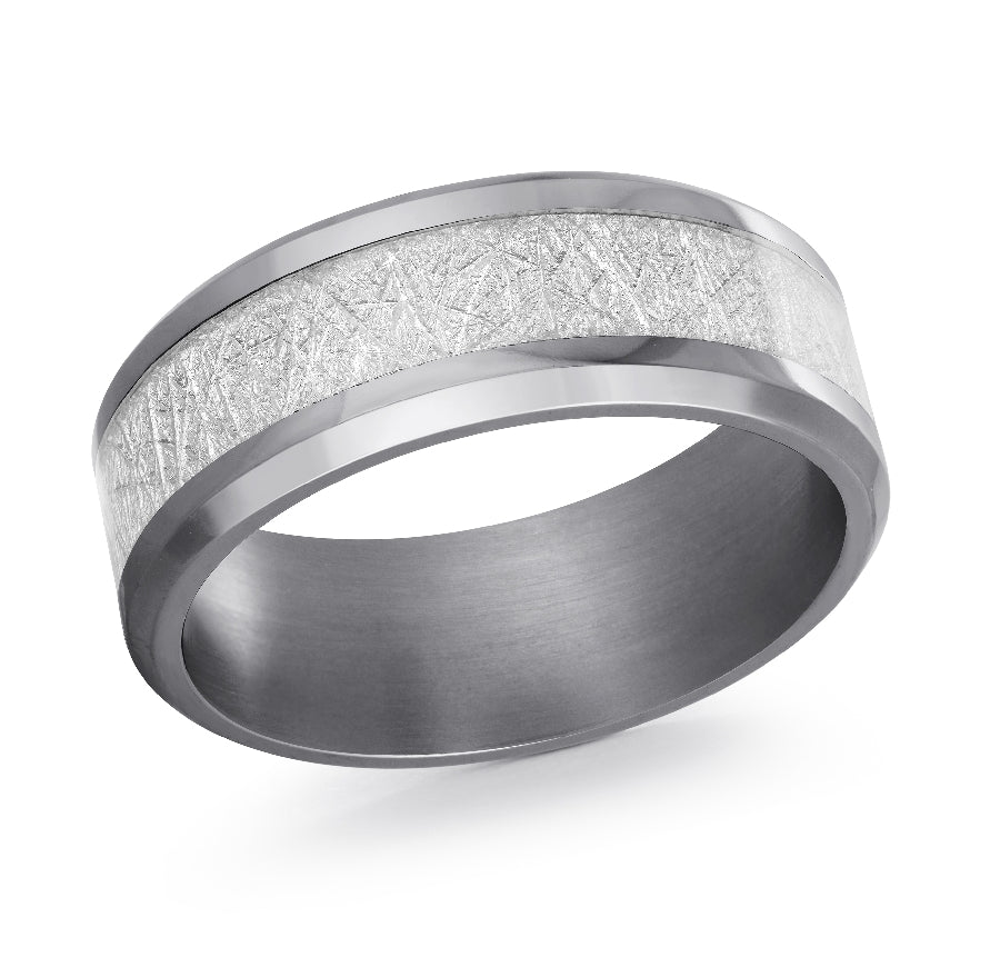Malo Tantalum Scratched 8mm Band
Malo Tantalum Alternative Band
Polished Edge with Scratch Center Finish
Width 8mm
Finger Size 10