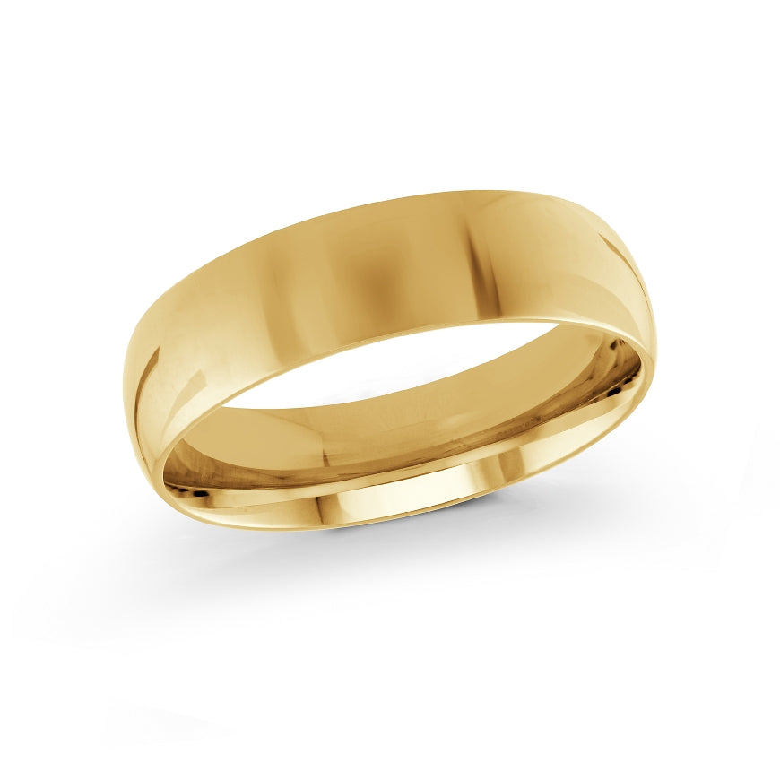 10KY Malo Classic Collection Comfort 6mm Band
Malo 10K Yellow Gold Comfort Band
Thickness 1.4mm Comfort Fit
Width 6mm
Finger Size 10