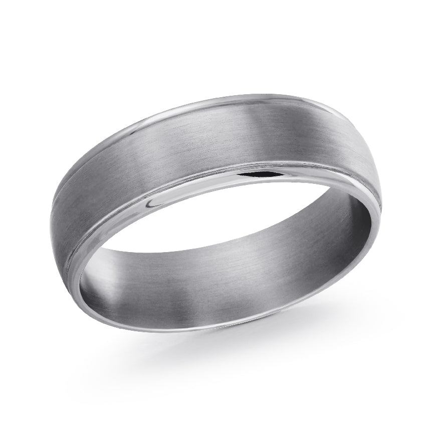 Malo Tantalum Alternative 6mm Band
Malo Tantalum Alternative Band
Brushed Center with Polished Edge Finish
Width 6mm
Finger Size 10