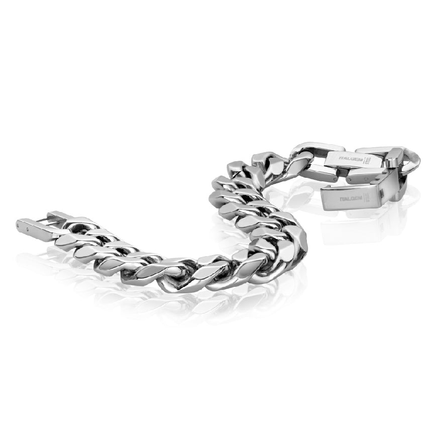 Italgem Stainless S. Curb Bracelet
Italgem Stainless Steel Curb Bracelet
Bracelet Length 9.5'