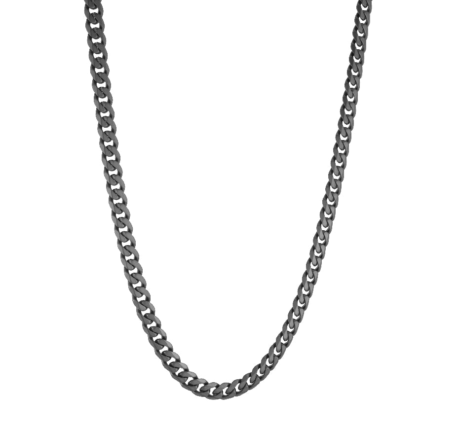 Italgem Stainless S. Black Finished Cuban Chain
Italgem Stainless Steel Black Finished Cuban Chain
Chain Length 24' (Adjustable to 22')