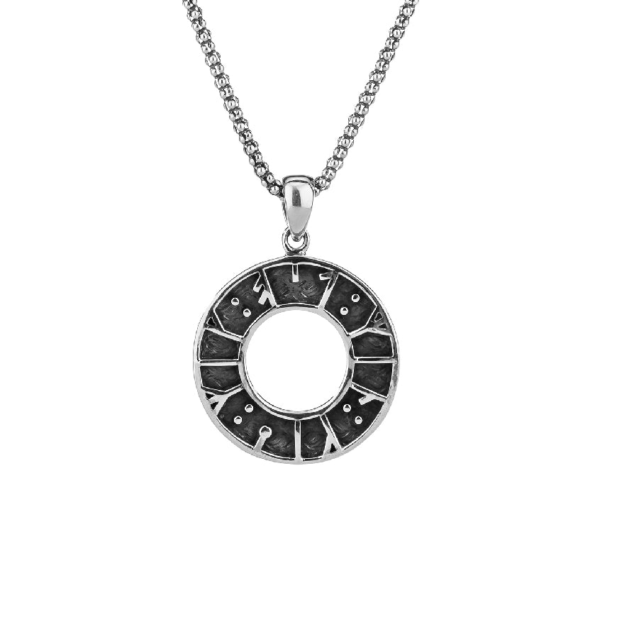 SS Oxidized Viking Rune 'My Love,Kiss Me' Necklace
Sterling Silver Keith Jack Oxidized Viking Rune 'My Love, Kiss Me' Necklace
Chain Length 20'