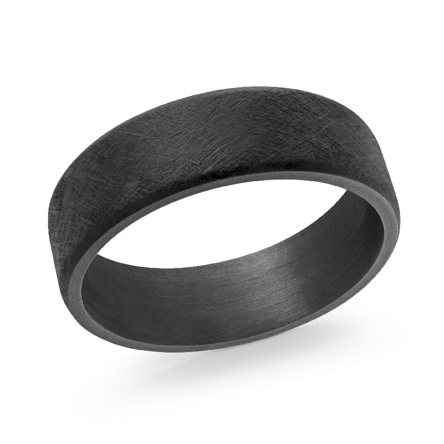 Malo Scratched Black Tantalum 7mm Band
Malo Black Tantalum Alternative Band
Scratch Finish
Width 7mm
Finger Size 10