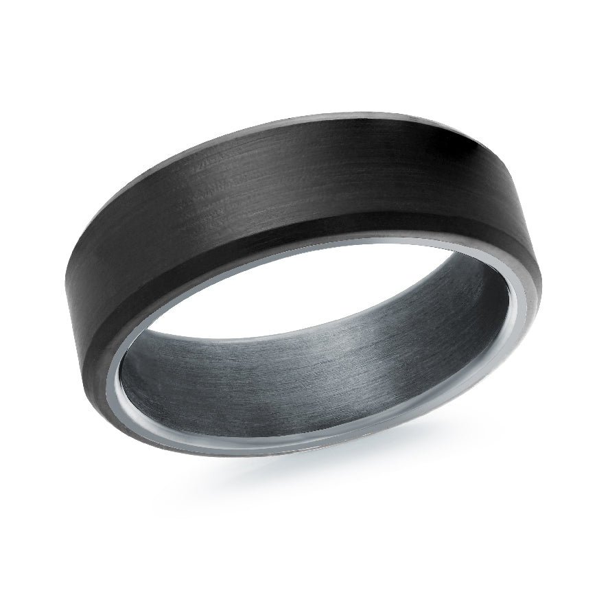 Malo Tantalum & Carbon Fiber 7mm Band
Malo Tantalum & Carbon Fiber Alternative Band
Satin Finish
Width 7mm
Finger Size 10