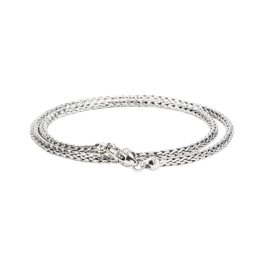 SS Keith Jack Dragon Weave Chain                  
Sterling Silver Keith Jack Dragon Weave Chain 
Chain Length 22'