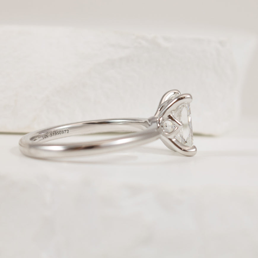 14KW 1.50CT Solitaire Diamond Engagement Ring