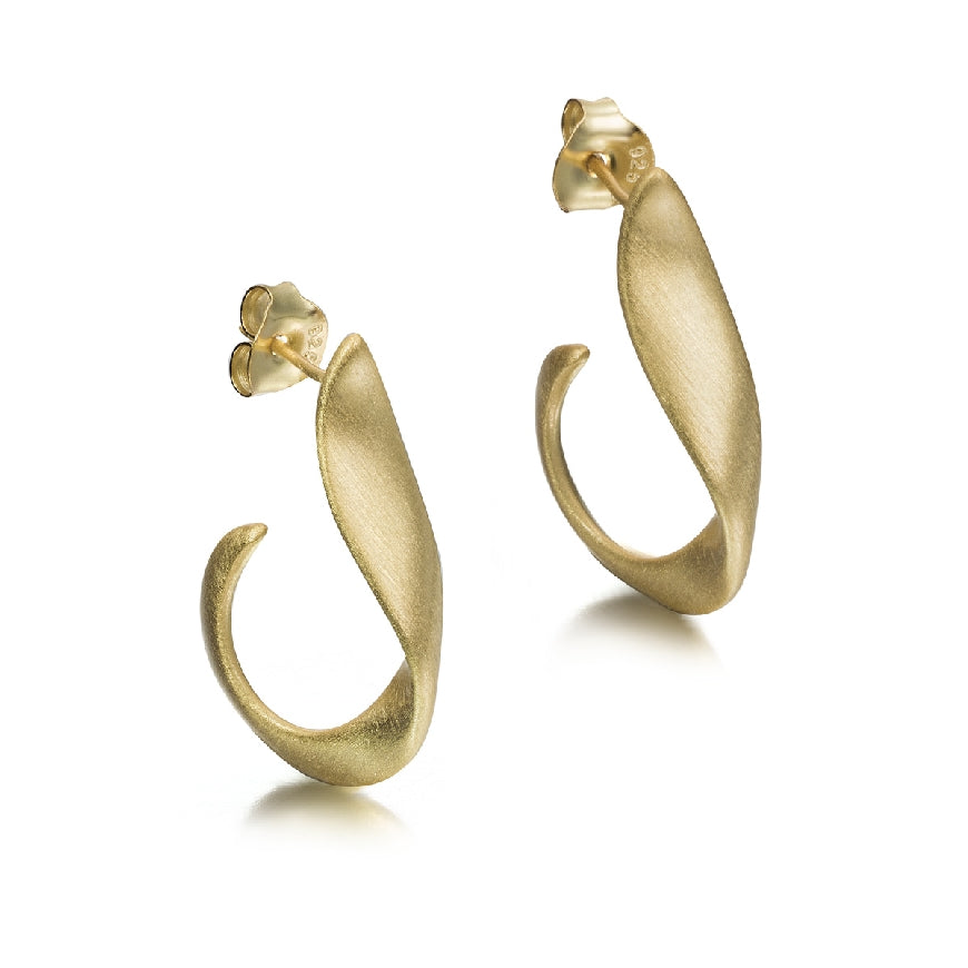 SS/18KY Jorge Revilla 'Nova' Earrings
Sterling Silver with 18K Yellow Gold Plating Jorge Revilla Earrings
'Nova Collection'
Earring Closure Post with Butterfly Back