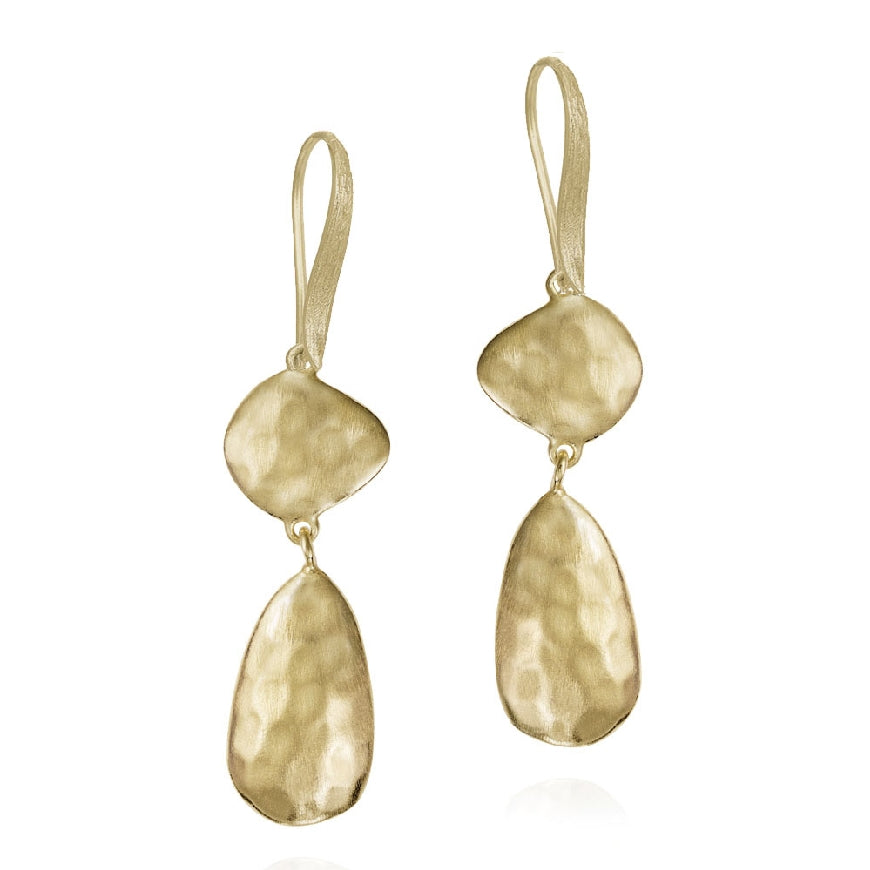 SS/18KY Jorge Revilla 'Olympia' Earrings
Sterling Silver with 18K Yellow Gold Plating Jorge Revilla Earrings
'Essential Collection'
Earring Closure Shepards Hook