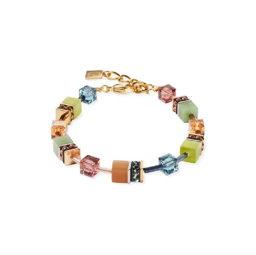Coeur De Lion Forest Multi-Colour Geo Cube Bracelet
Coeur De Lion Forest Multi-Colour Geo Cube Bracelet
Bracelet Length 7'-8'
