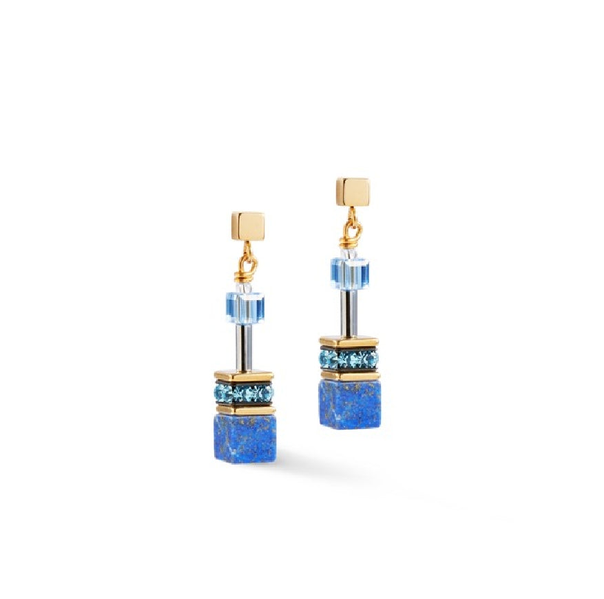Coeur De Lion Cobalt Blue Geo Cube Earrings
Coeur De Lion Cobalt Blue Geo Cube Earrings
Earring Closure Post with Butterfly Back