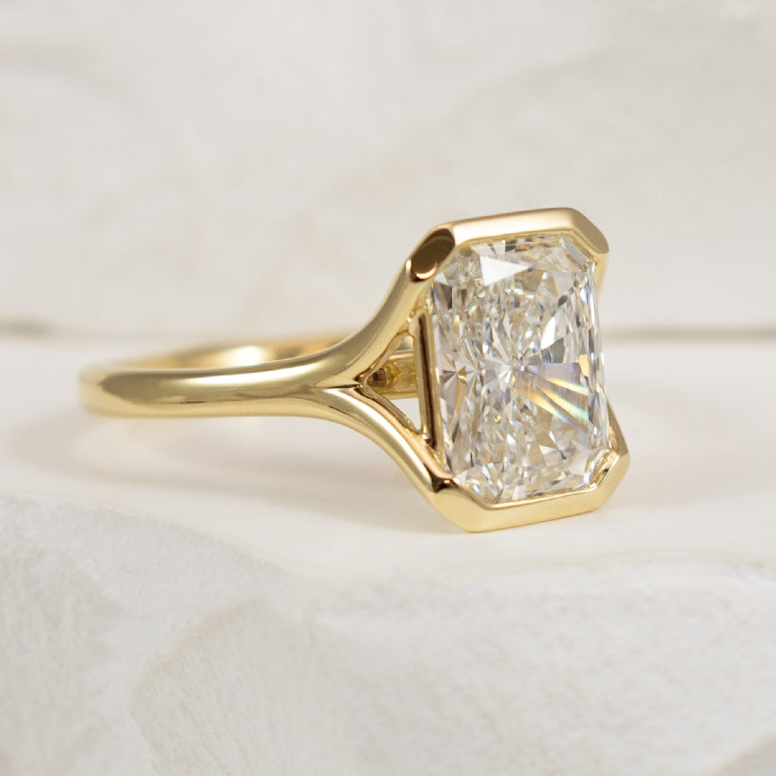 14KY Gabriel & Co. Diamond Engagement Ring