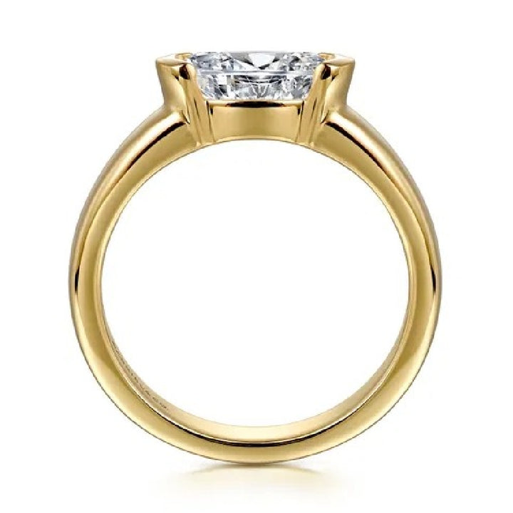 14KY Gabriel & Co. Diamond Engagement Ring