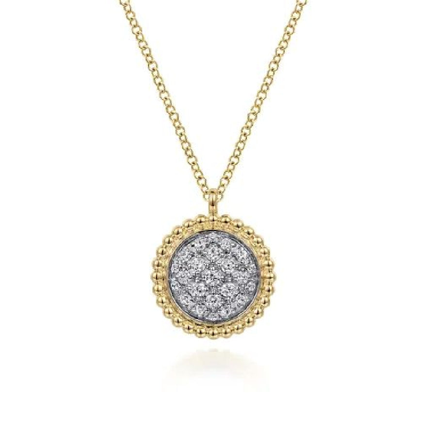 14KY Gabriel & Co. Bujukan Cluster Necklace

14K Yellow Gold Bujukan Diamon Pave Necklace

0.24 Total Diamond Weight SI1-2 Clarity, GH Colour  

S2264984

17.5' Adjustable Chain Length 
