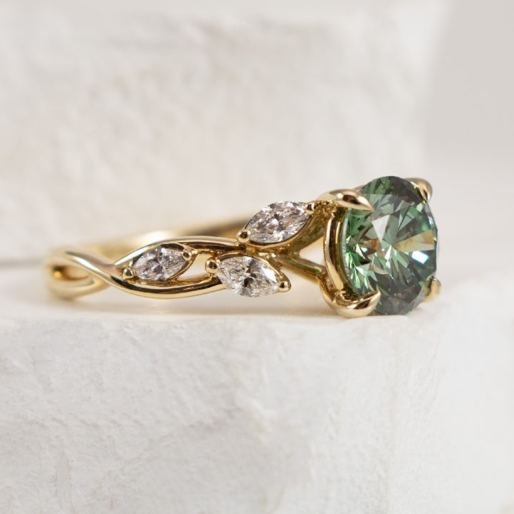 14KY Gabriel & Co. Diamond Engagement Ring