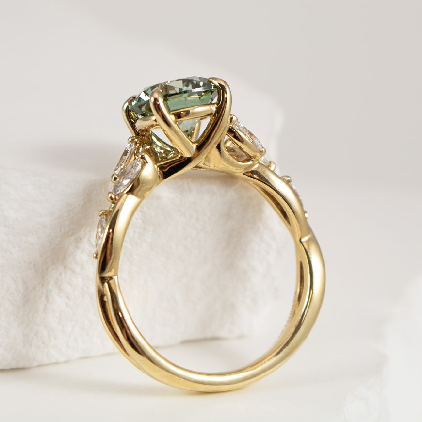 14KY Gabriel & Co. Diamond Engagement Ring