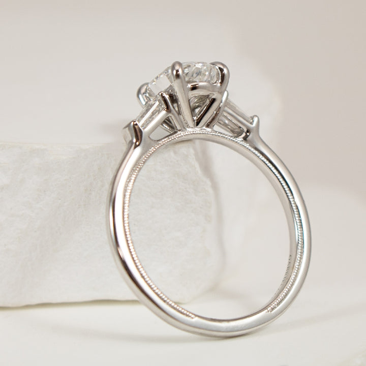 14KW Gabriel & Co. Diamond Engagement Ring