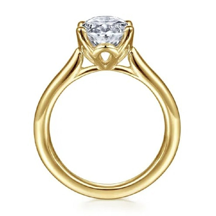 14KY Gabriel & Co. Diamond Engagement Ring