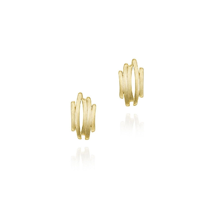 SS/18KY Jorge Revilla Shelter Earrings

Sterling Silver & 18K Yellow Gold Plating Jorge Revilla 'Shelter' Earrings

Earring Closure Post with Butterfly Back

