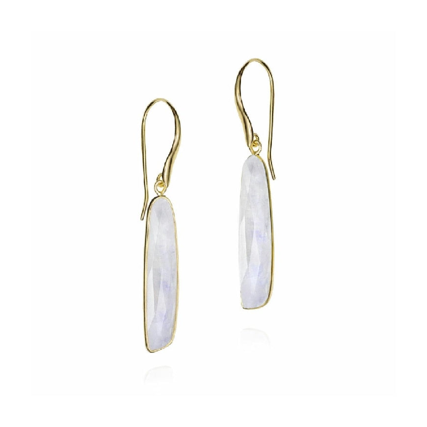SS/18KY Jorge Revilla 'Atlas' Moonstone Earrings

Sterling Silver & 18K Yellow Gold Plated Jorge Revilla 'Atlas' Rainbow Moonstone Drop Earrings 

Earring Closure Post with Butterfly Back


