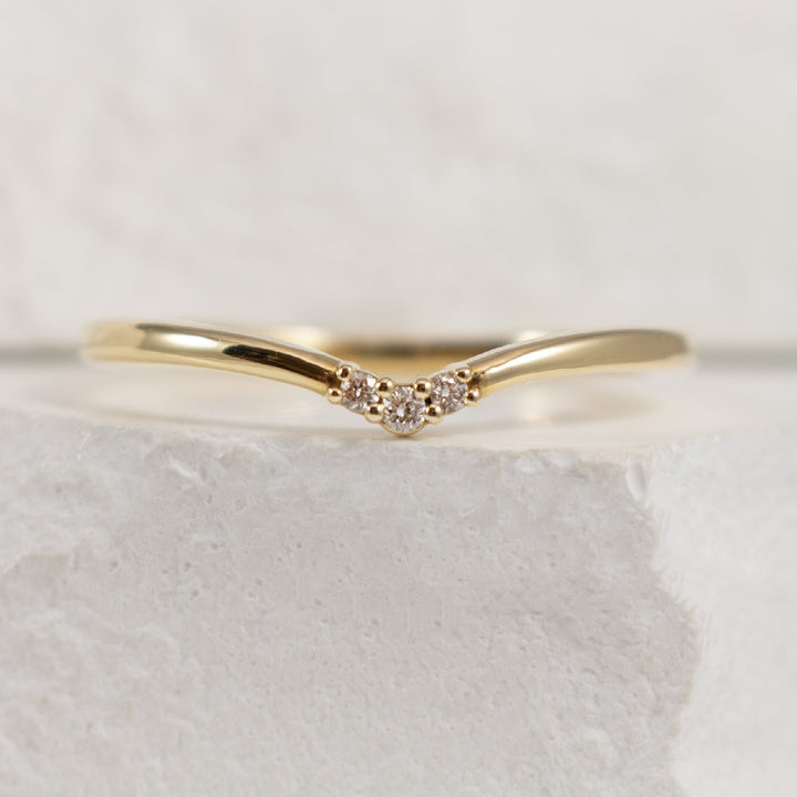 14KY Petite Diamond Chevron Band

14K Yellow Gold Petite Diamond Chevron Band

0.03 Total Natural Diamond Weight 

Finger Size 6.75