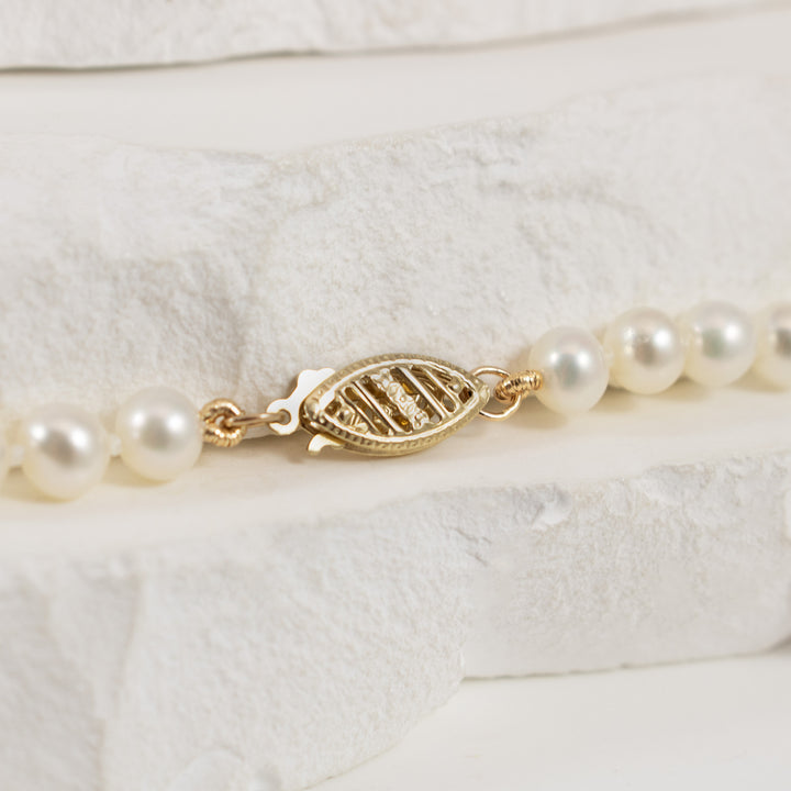 14KY 18" Freshwater Pearl Strand