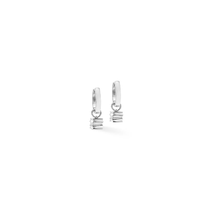 Coeur De Lion Silver Bead Hoop Earrings

Coeur De Lion 'Silver' Bead Hoop & Enhancer Earrings

Huggie Closure w. Removable Enhancer 
