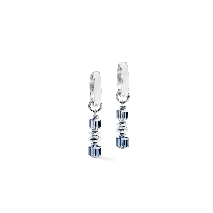 Coeur De Lion Blue Beaded Hoop Earrings

Coeur De Lion Blue Beaded Hoop & Enhancer Earrings

Huggie Closure w. Removable Enhancer 
