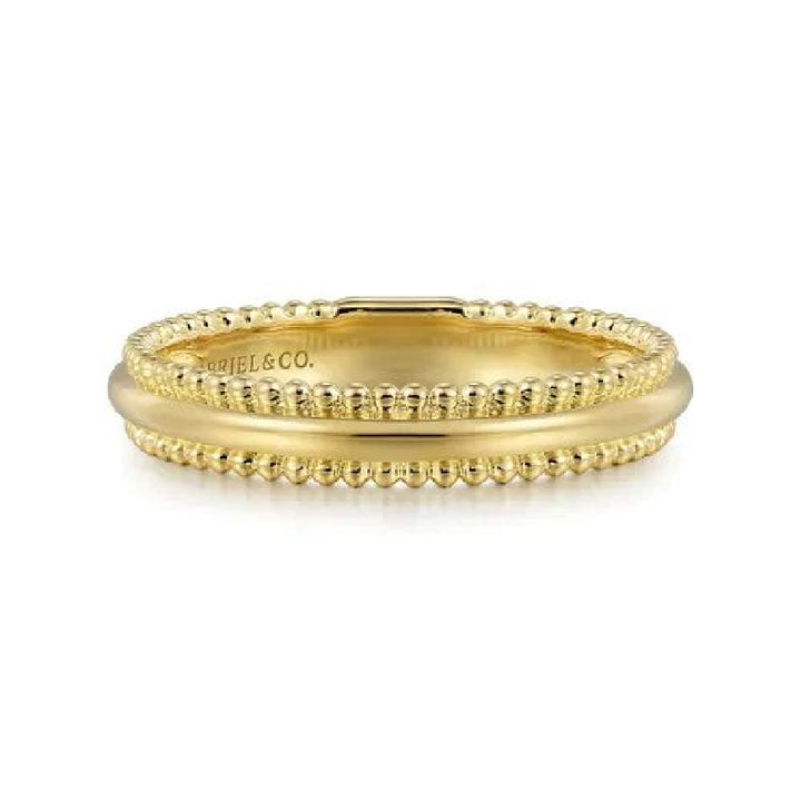 14KY Gabriel & Co. Bujukan Stackable Ring 

14K Yellow Gold Bujukan Stackable Ring 

S2265010

Finger Size 6.5 

