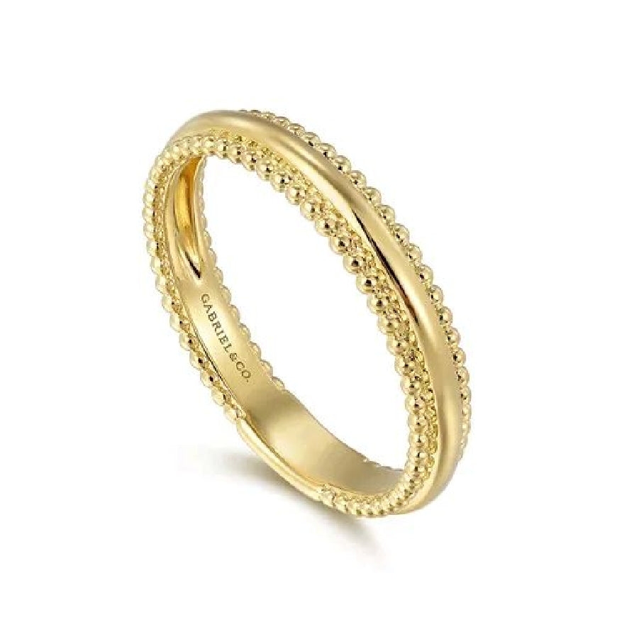 14KY Gabriel & Co. Bujukan Stackable Ring
