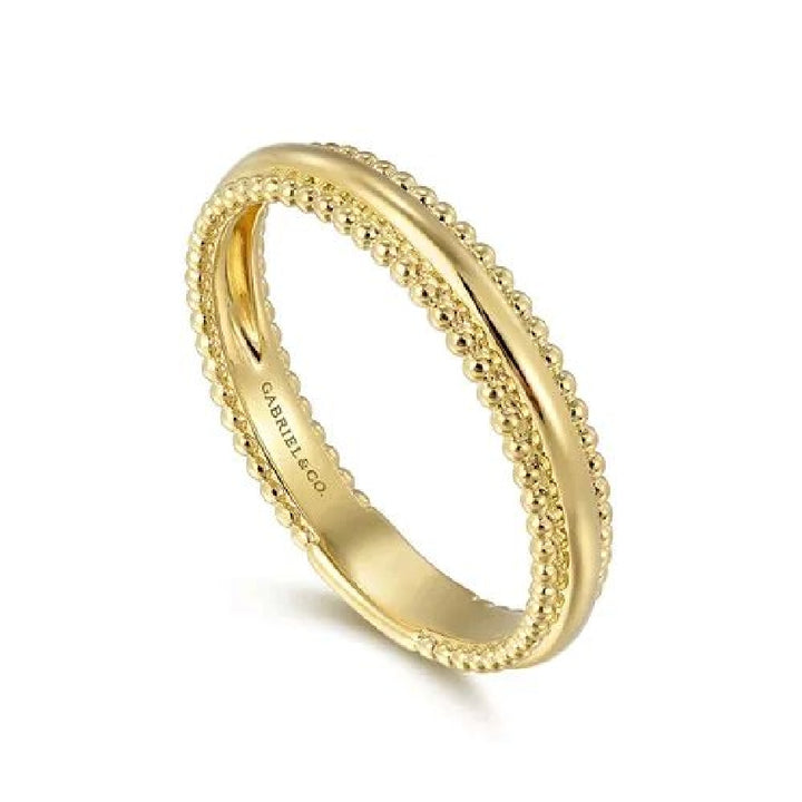 14KY Gabriel & Co. Bujukan Stackable Ring