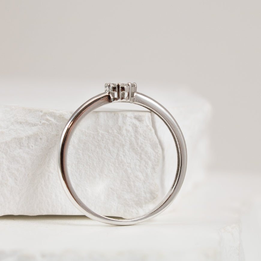 10KW Diamond Cluster Ring
