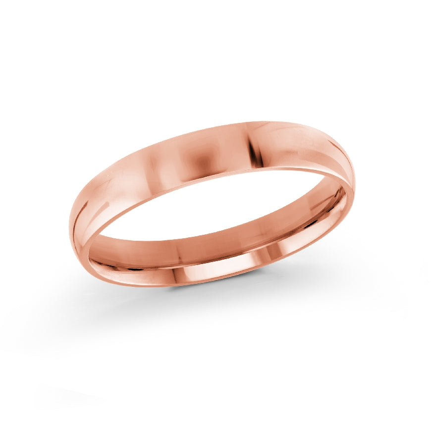 10KR Malo Classic Collection Comfort 4mm Band      

10K Rose Gold Comfort Band

Thickness 1.4mm Comfort Fit

Width 4mm

Finger Size 7

