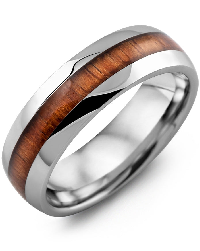 Madani Tungsten & Wood Inlay Alternative 7mm Band   

Madani Tungsten & Wood Alternative Band 

Polished Edge with Wood Center Finish

Width 7mm

Finger Size 10.5

