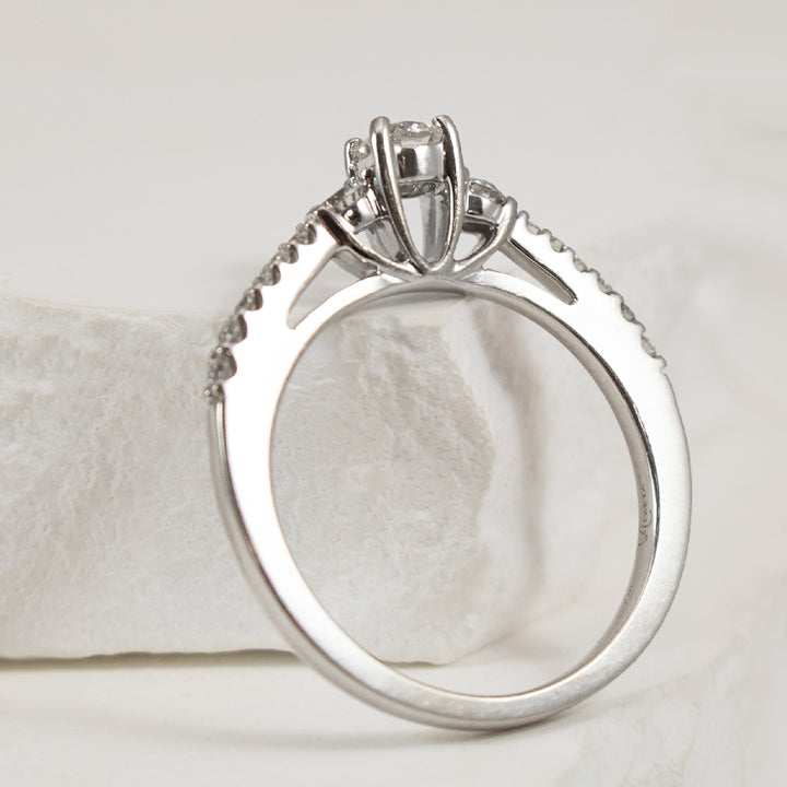 14KW Natural Diamond Accented Matching