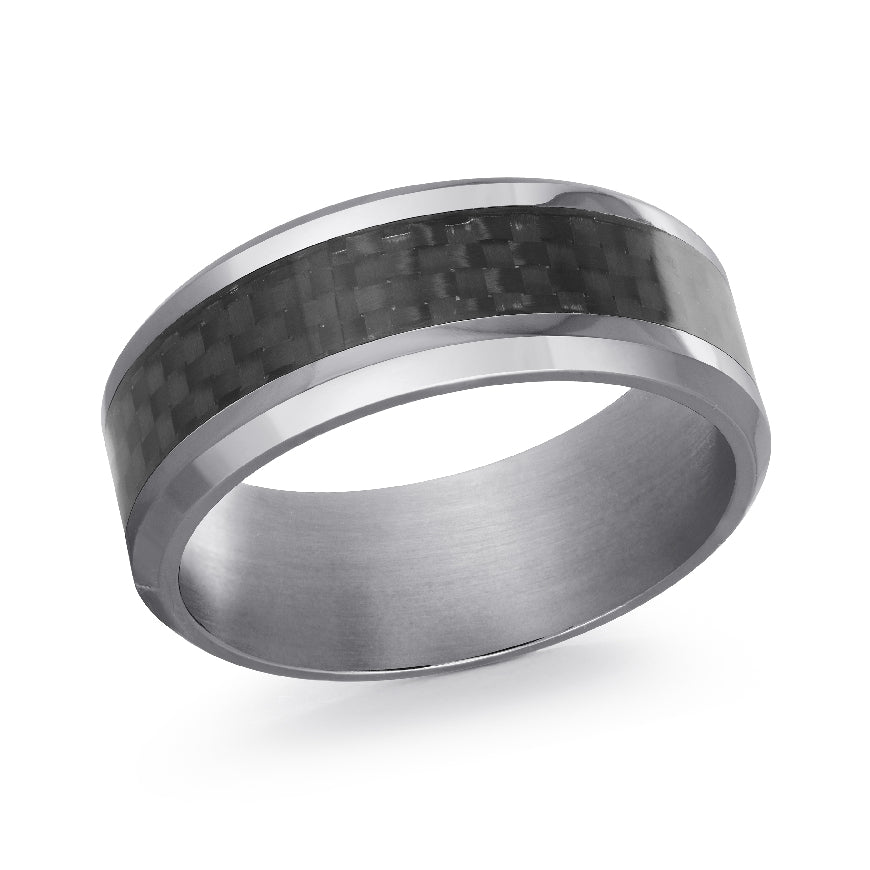 Malo Tantalum Black Center 8mm Band               

Malo Tantalum Alternative Band

Polished Finish

Width 8mm

Finger Size 10
