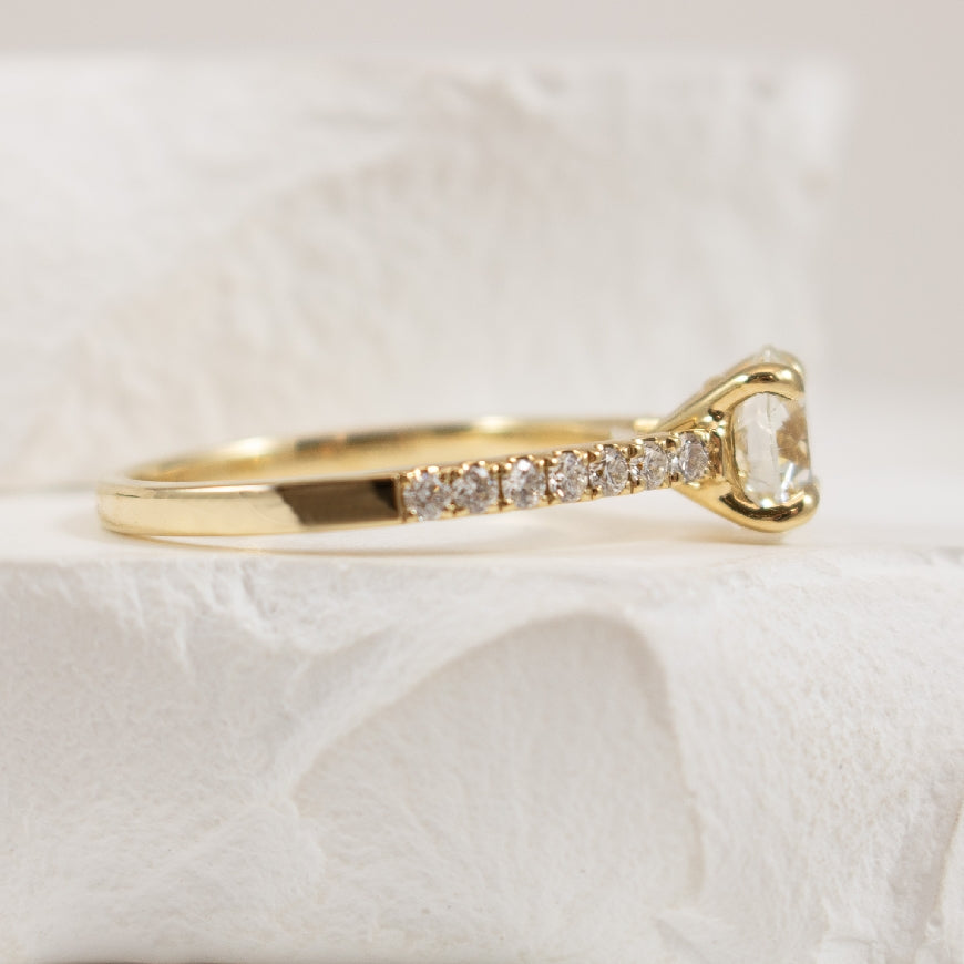 14KY S.Kashi Forevermark Diamond Engagement Ring