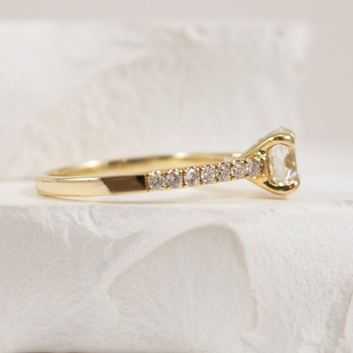 14KY S.Kashi Forevermark Diamond Engagement Ring