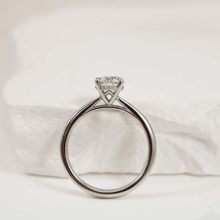 Platinum Forevermark Diamond Engagement Ring