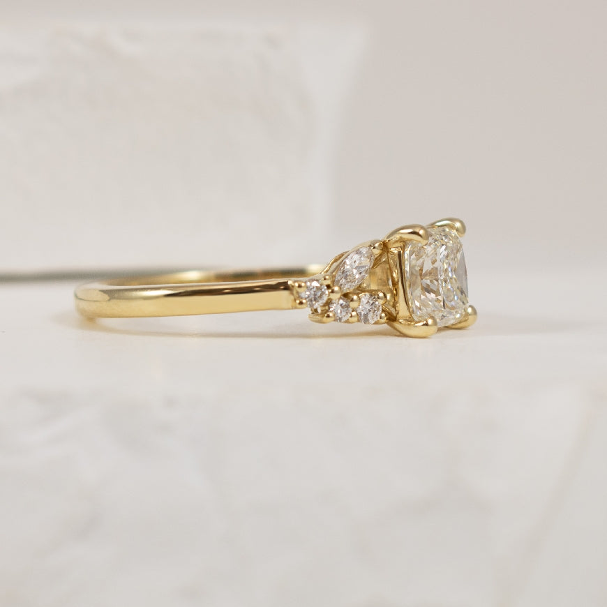 14KY Canadian Forevermark Diamond Engagement Ring
