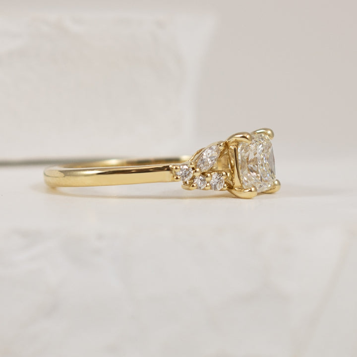 14KY Canadian Forevermark Diamond Engagement Ring