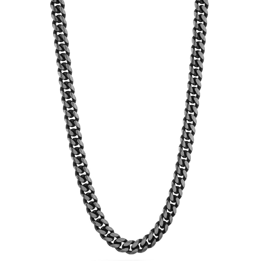 Italgem Black Stainless S. Cuban Chain            

Italgem Stainless Steel Black Finished & Diamond Cut Cuban Chain

Chain Length 24'

